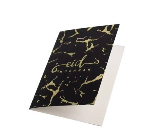 Marbled Eid Greeting Cards