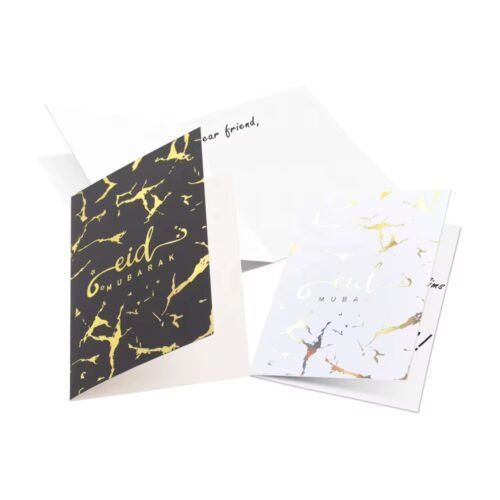 Marbled Eid Greeting Cards - Image 2