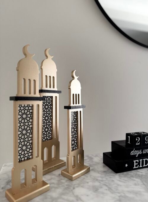 Trio Minaret Décor Set