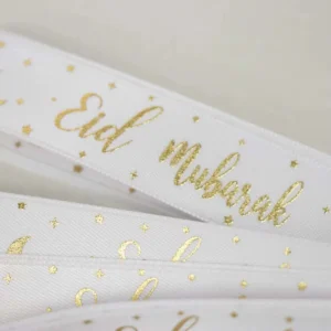 Golden ‘Eid Mubarak’ Ribbon - Image 3